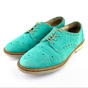 Halogen | Lindy Oxfords Turquoise
